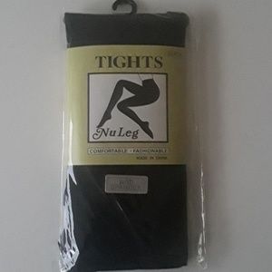NWOT Nu Leg comfortable fashionable black tights